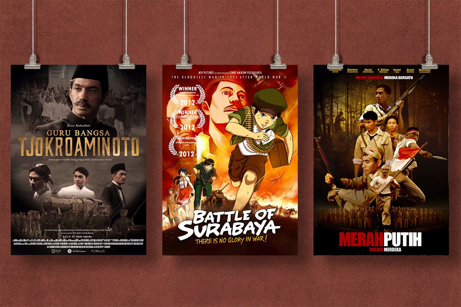 Beberapa contoh poster Film Indonesia