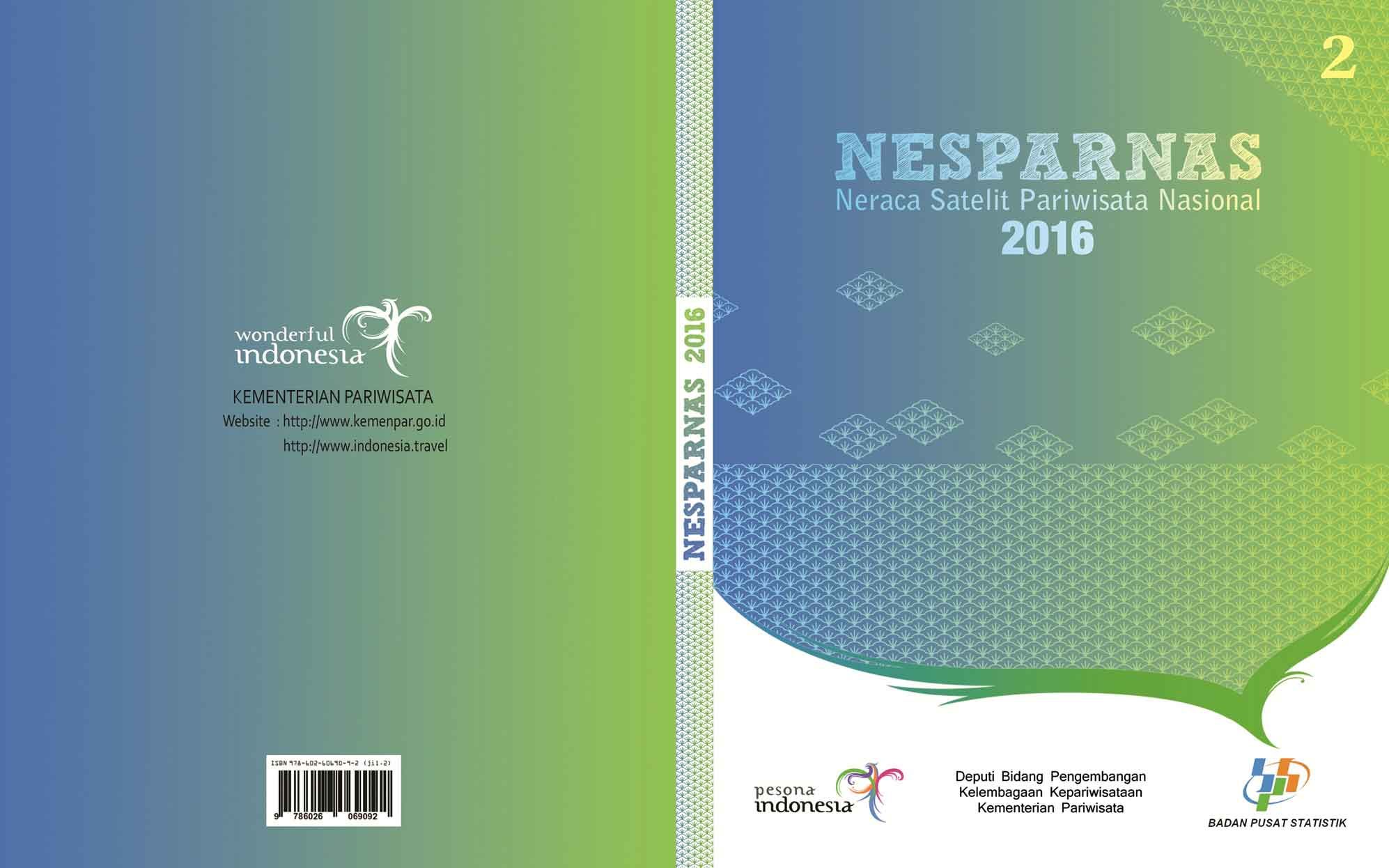 Neraca Satelit Pariwisata Nasional 2016
