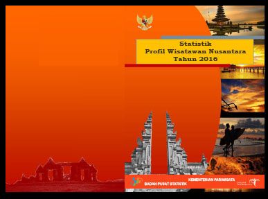 Statistik Profil Wisatawan Nusantara 2016