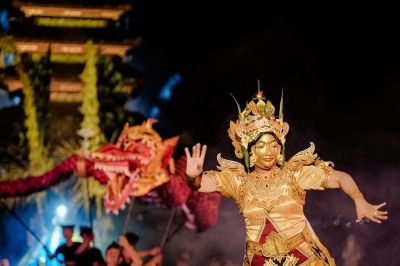 Siaran Pers: Menparekraf: Pentas Seni Sastra Saraswati Sewana Bangkitkan Ekonomi, Lestarikan Lingkungan Bali