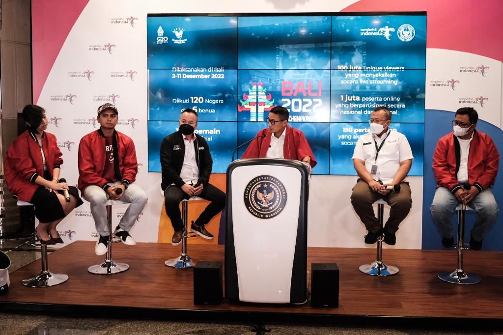 Siaran Pers: Menparekraf Dukung Penyelenggaraan Indonesia Esports Summit 2022 di Bali
