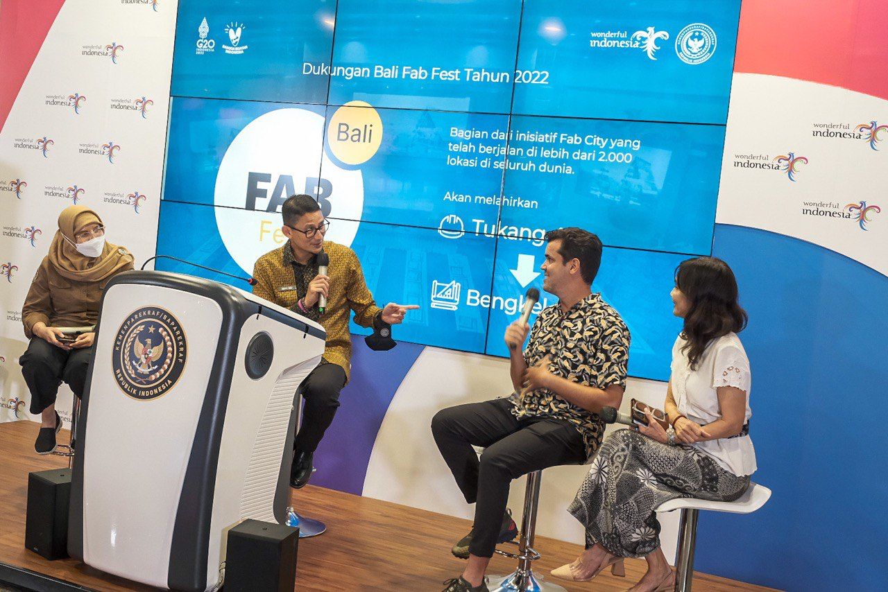 Siaran Pers : Kemenparekraf Dukung Bali Fab Fest Bangkitkan Ekonomi dan Buka Lapangan Kerja