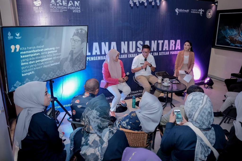 Siaran Pers: Menparekraf Dorong Pelaku Ekraf Kota Makassar Tetapkan Subsektor Ekraf Unggulan