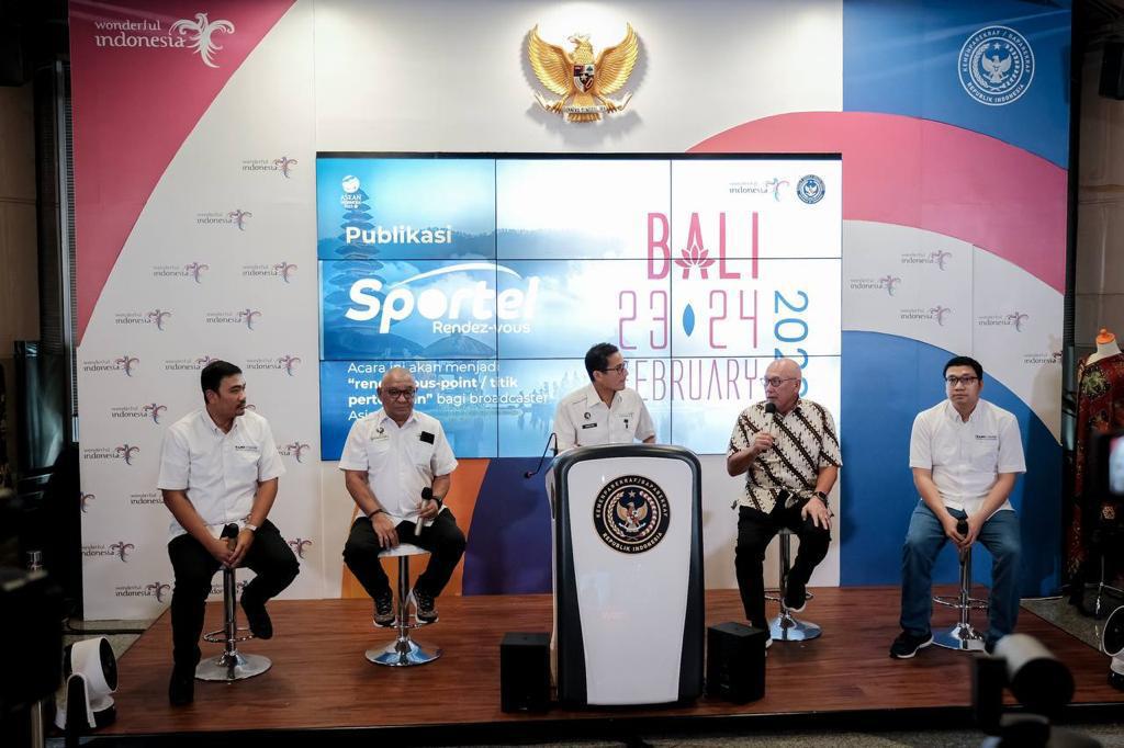 Siaran Pers: Menparekraf Dukung Penyelenggaraan Pameran Broadcast Olahraga Internasional di Bali