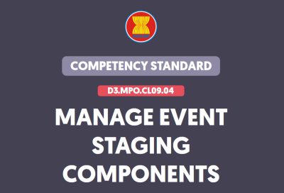 MANAGE EVENT STAGING COMPONENTS