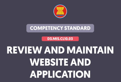 REVIEW AND MAINTAIN WEBSITE AND APPLICATION