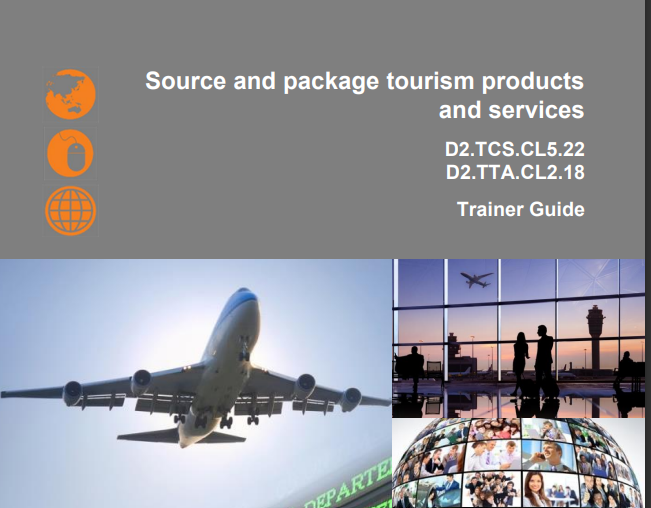 Source and package tourism products and services