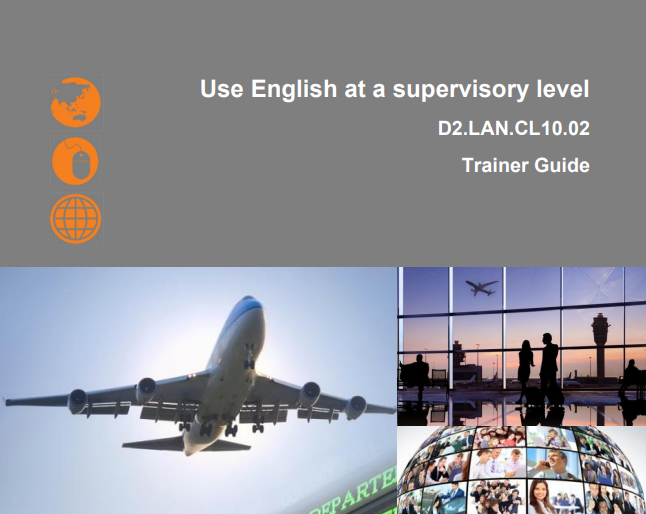 Use English at a supervisory level