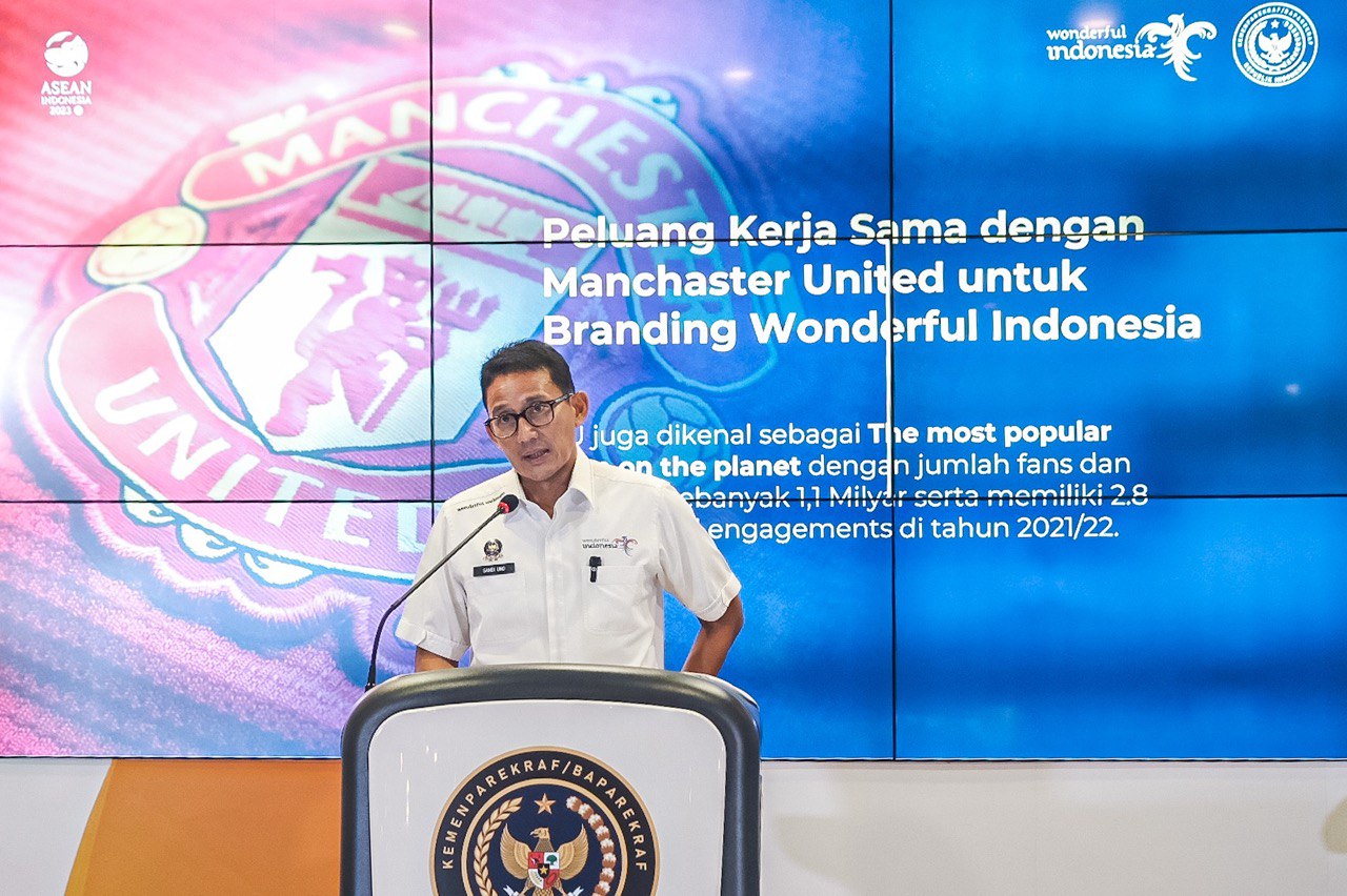 Siaran Pers: Wonderful Indonesia Berpeluang Jalin Kolaborasi dengan Klub Sepak Bola Manchester United