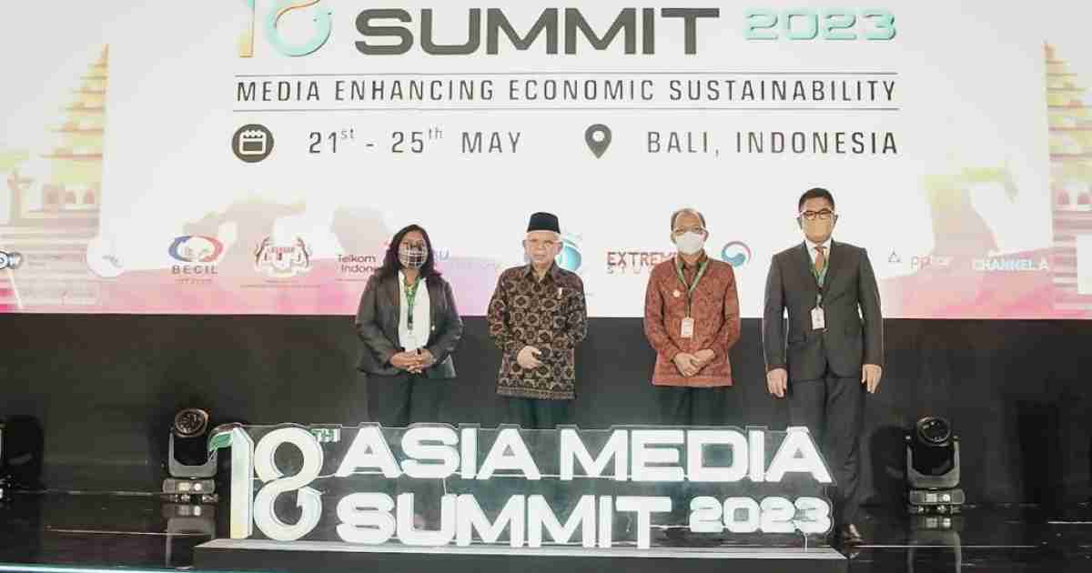 Menparekraf supports the implementation of the 18th Asian Media Summit in Bali