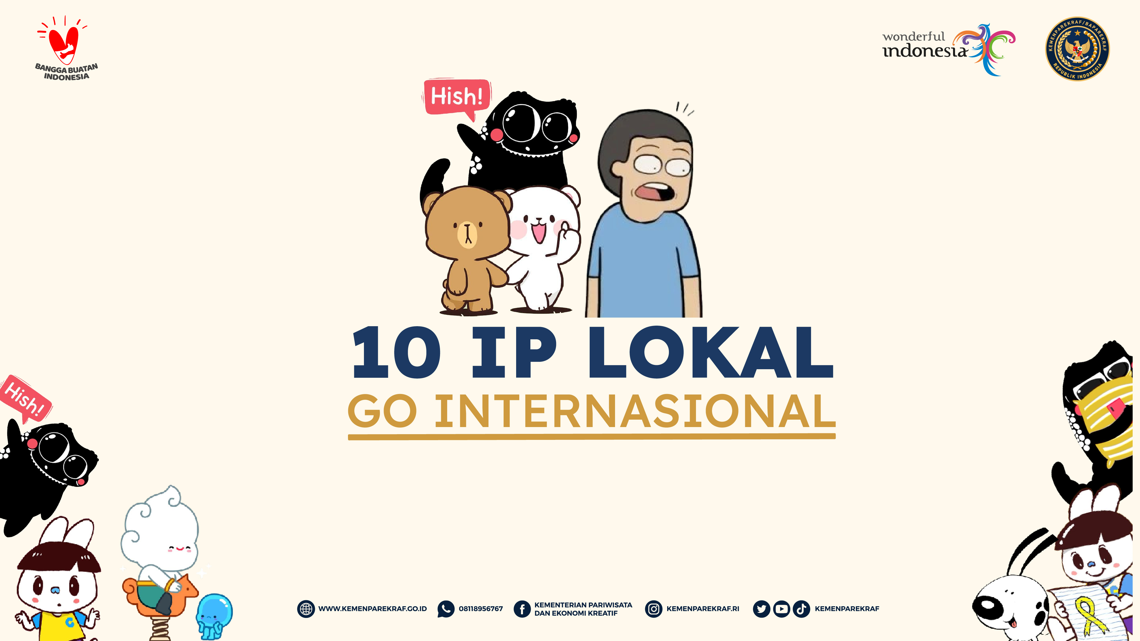 10 IP Lokal Go Internasional