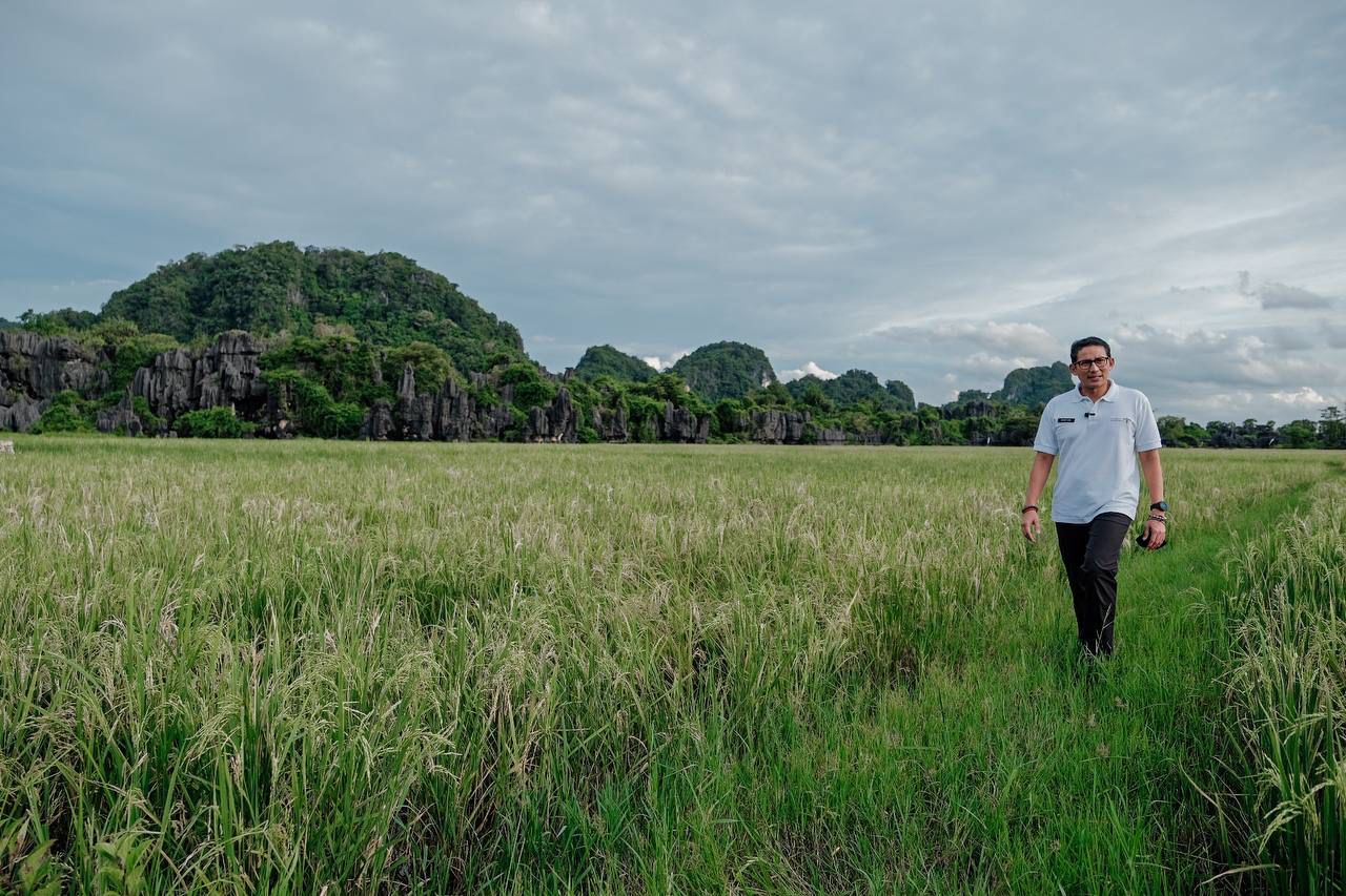 Siaran Pers: Menparekraf Apresiasi 4 Geopark Indonesia Berhasil Masuk Jaringan UNESCO Global Geopark