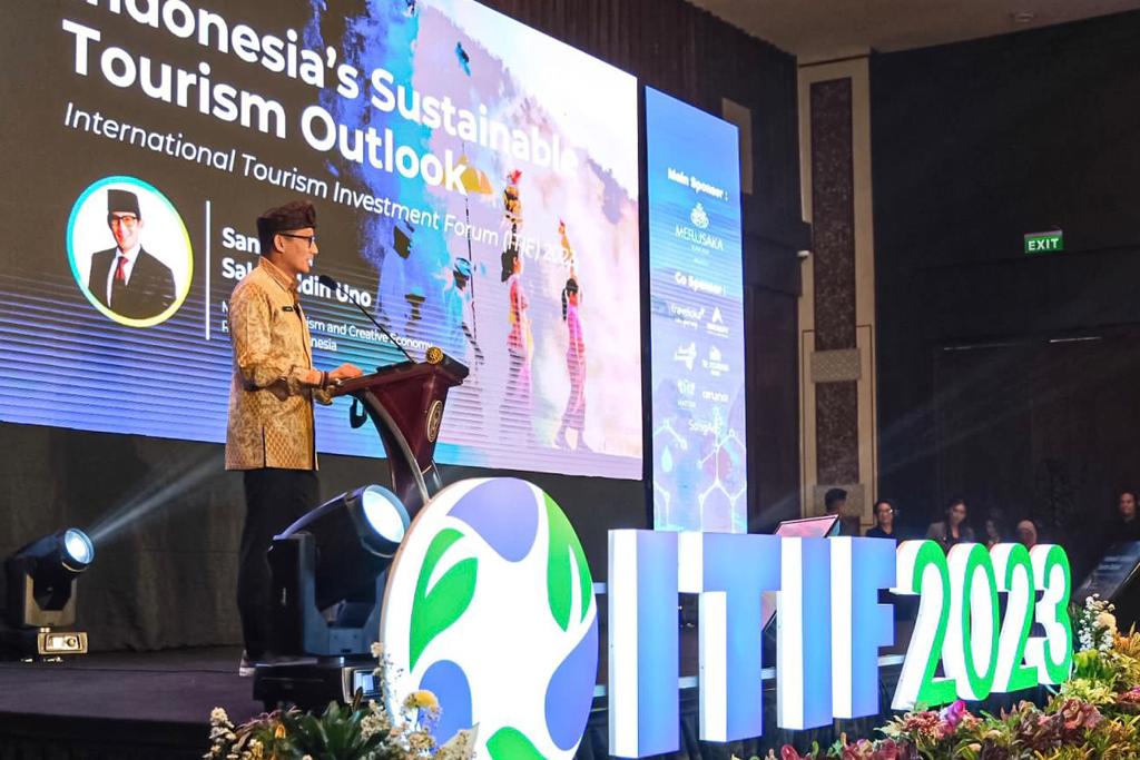 Siaran Pers: Menparekraf Targetkan ITIF Berikan Kontribusi Signifikan bagi Investasi Sektor Pariwisata Indonesia