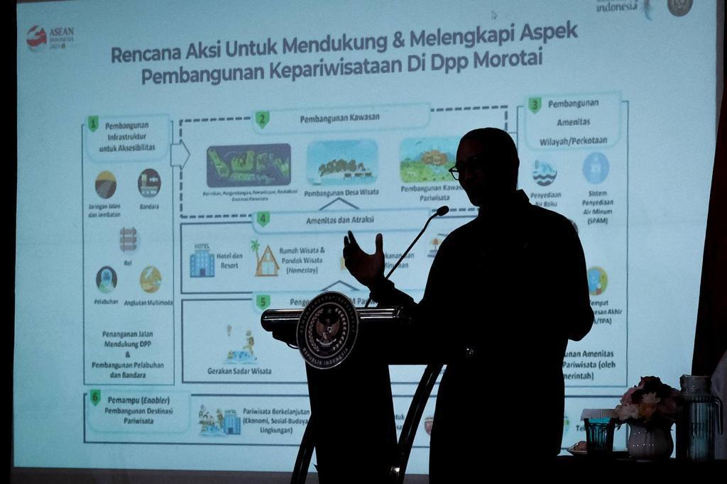 Siaran Pers: Menparekraf: Penyusunan ITMP Perkuat Indeks Pembangunan Kepariwisataan Nasional DPP Morotai