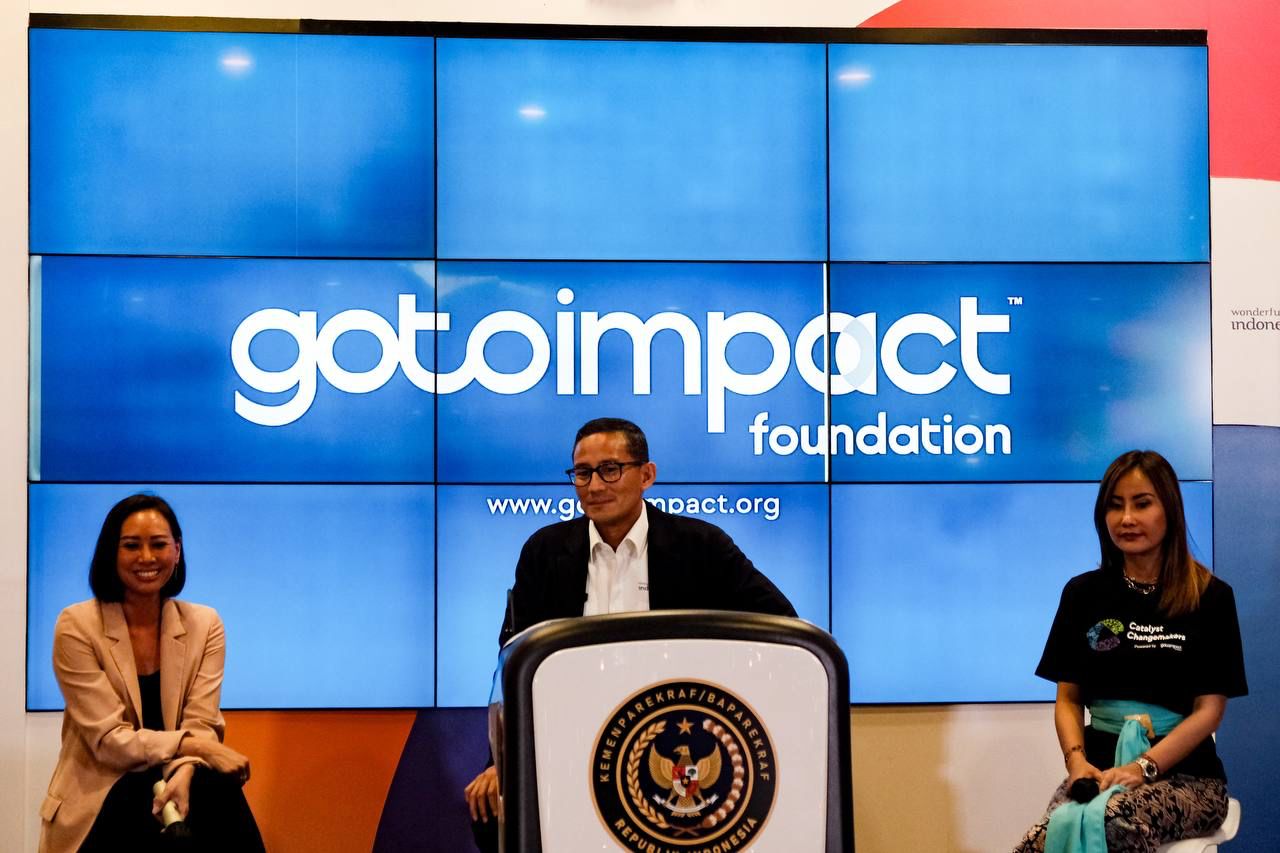 Siaran Pers : Menparekraf Apresiasi GoTo Impact Foundation Bangun Innovation Ecosystem Pengelolaan Sampah