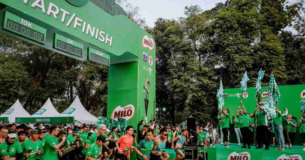 MILO ACTIV INDONESIA RACE 2023 PANGITKON VISADA OLAHRAGA TANA AIR