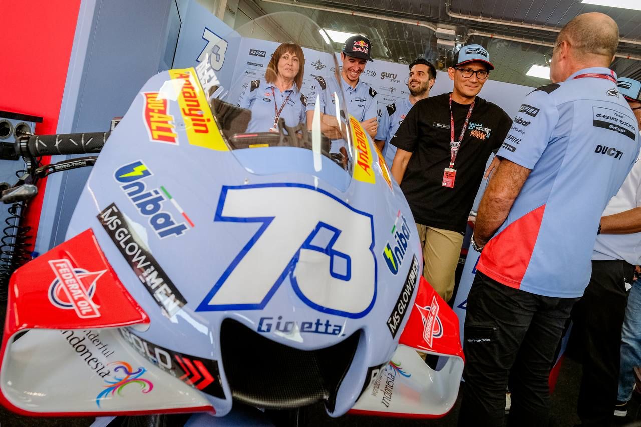 Siaran Pers: Kemenparekraf Perpanjang Kerja Sama dengan Gresini Racing