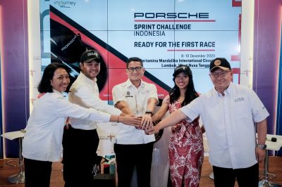 Siaran Pers:  Menparekraf Dukung Porsche Sprint Challenge Indonesia 2023 untuk Perkuat Wisata Olahraga di NTB