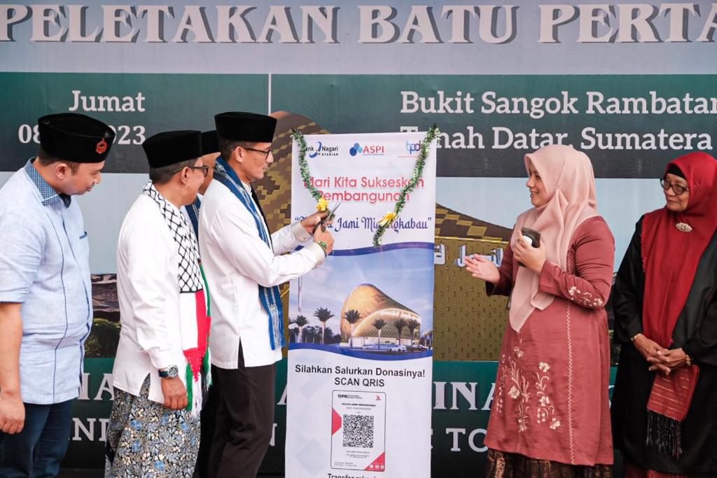 Siaran Pers: Menparekraf: Masjid Jamik Minangkabau Ikon Baru Pariwisata Halal Indonesia