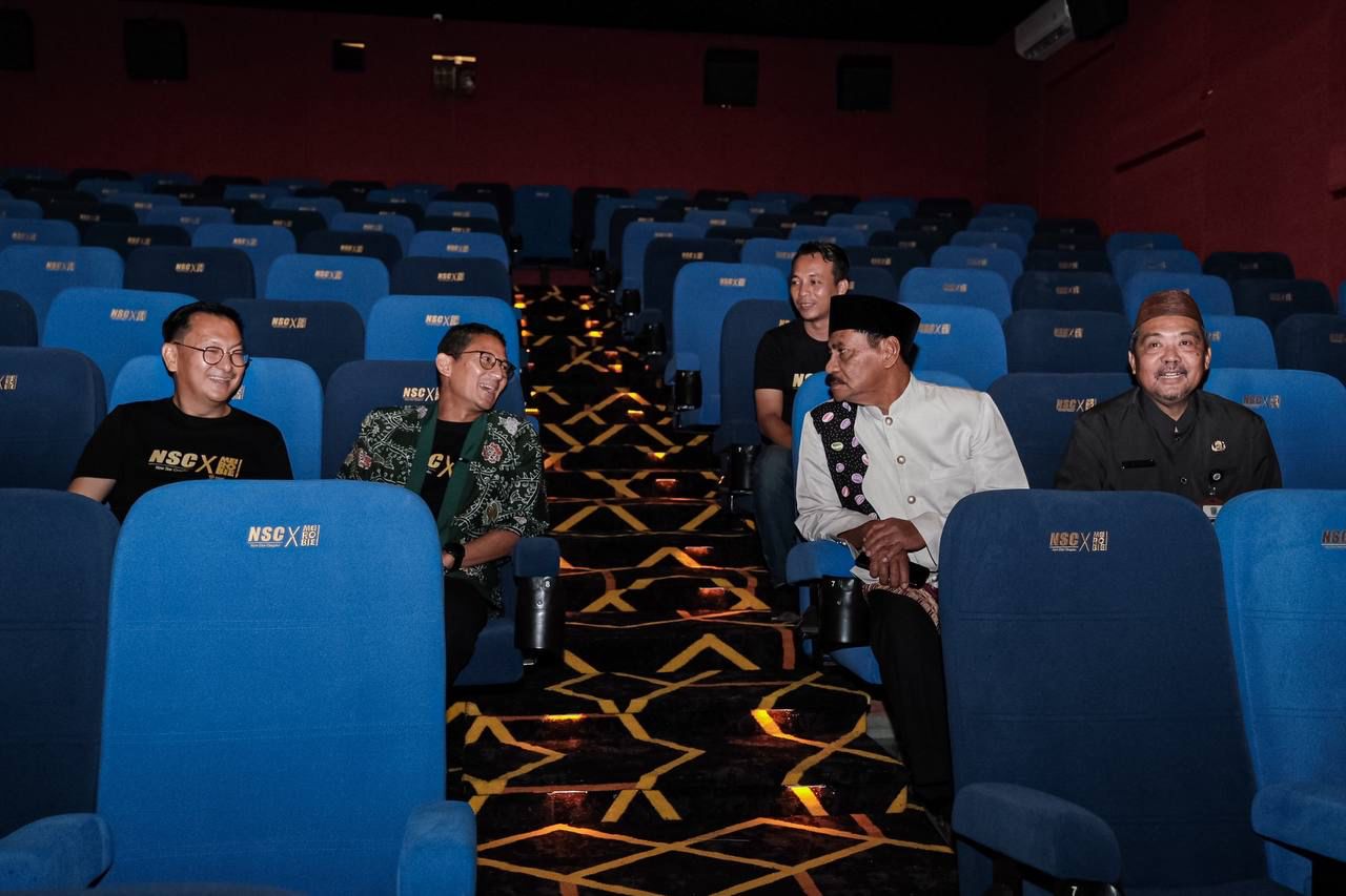 Siaran Pers: Menparekraf: Kehadiran Bioskop NSC X Meirobie Tumbuhkan Aktivitas Pariwisata Belitung