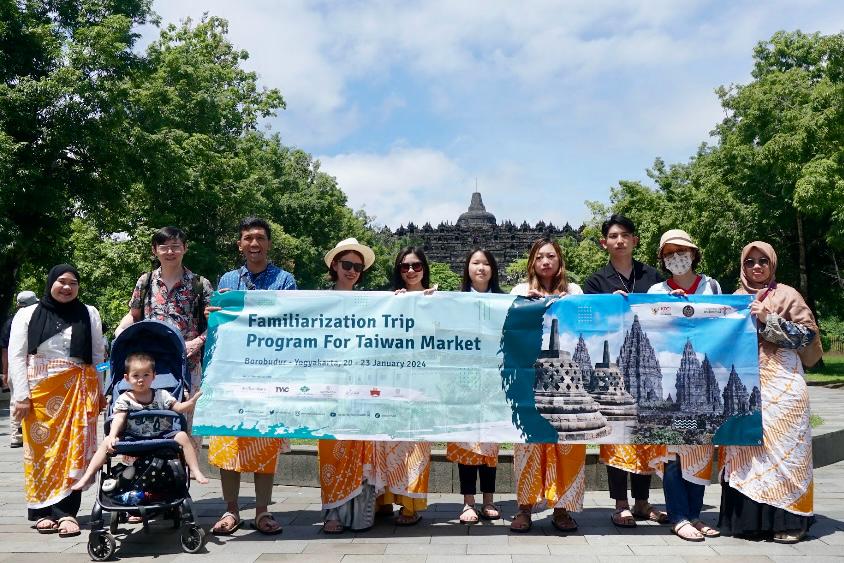 Siaran Pers: Kemenparekraf Gelar Famtrip Promosikan Wisata Borobudur dan Yogyakarta ke Pasar Taiwan
