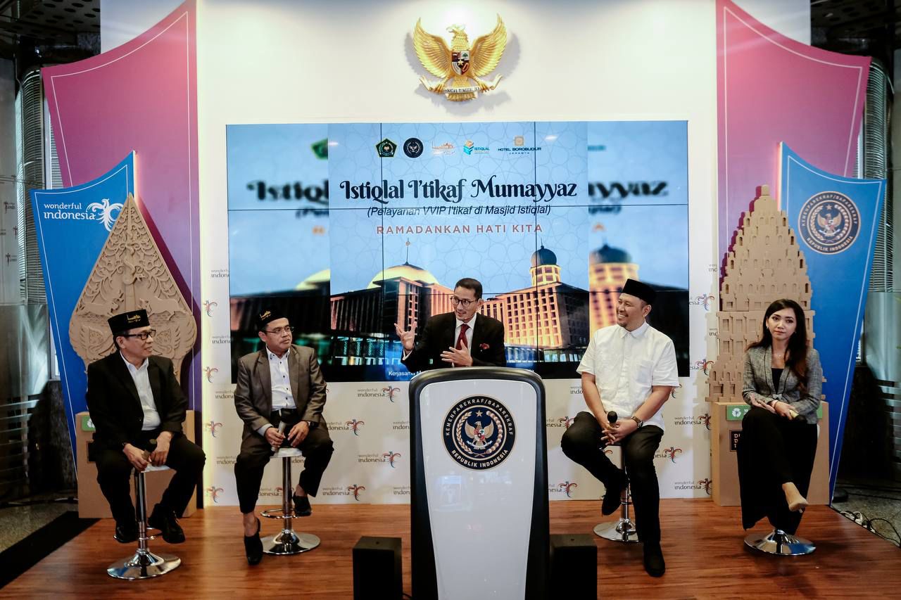 Siaran Pers: Istiqlal I’tikaf Mumayyaz Jadi Peluang Pengembangan Wisata Religi Jakarta Saat Ramadan