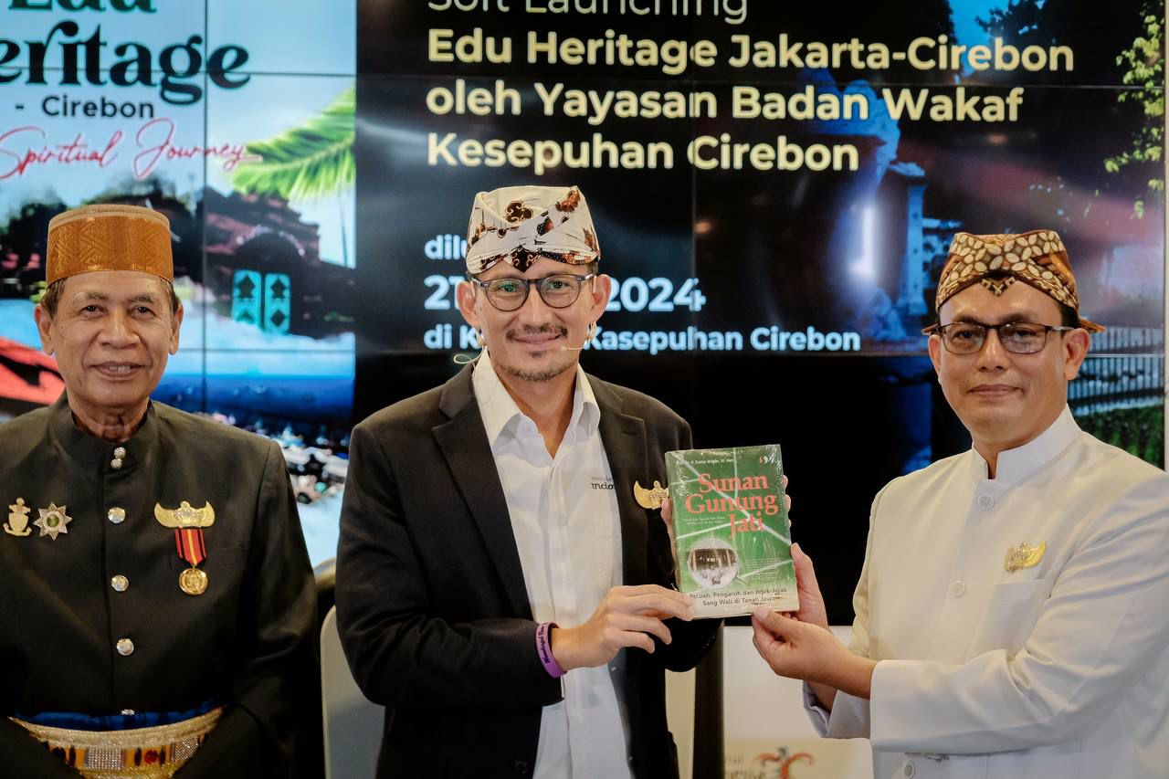 Siaran Pers: Menparekraf Apresiasi Gagasan "Destinasi Wisata Edu Heritage Jakarta-Cirebon"