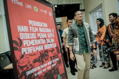 Siaran Pers : Peringati Hari Film Nasional, Menparekraf Dorong Penguatan Industri Film Indonesia