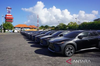 Siaran Pers World Water Forum 2024: Sebanyak 440 Mobil Listrik untuk World Water Forum ke-10 Tiba di Bali