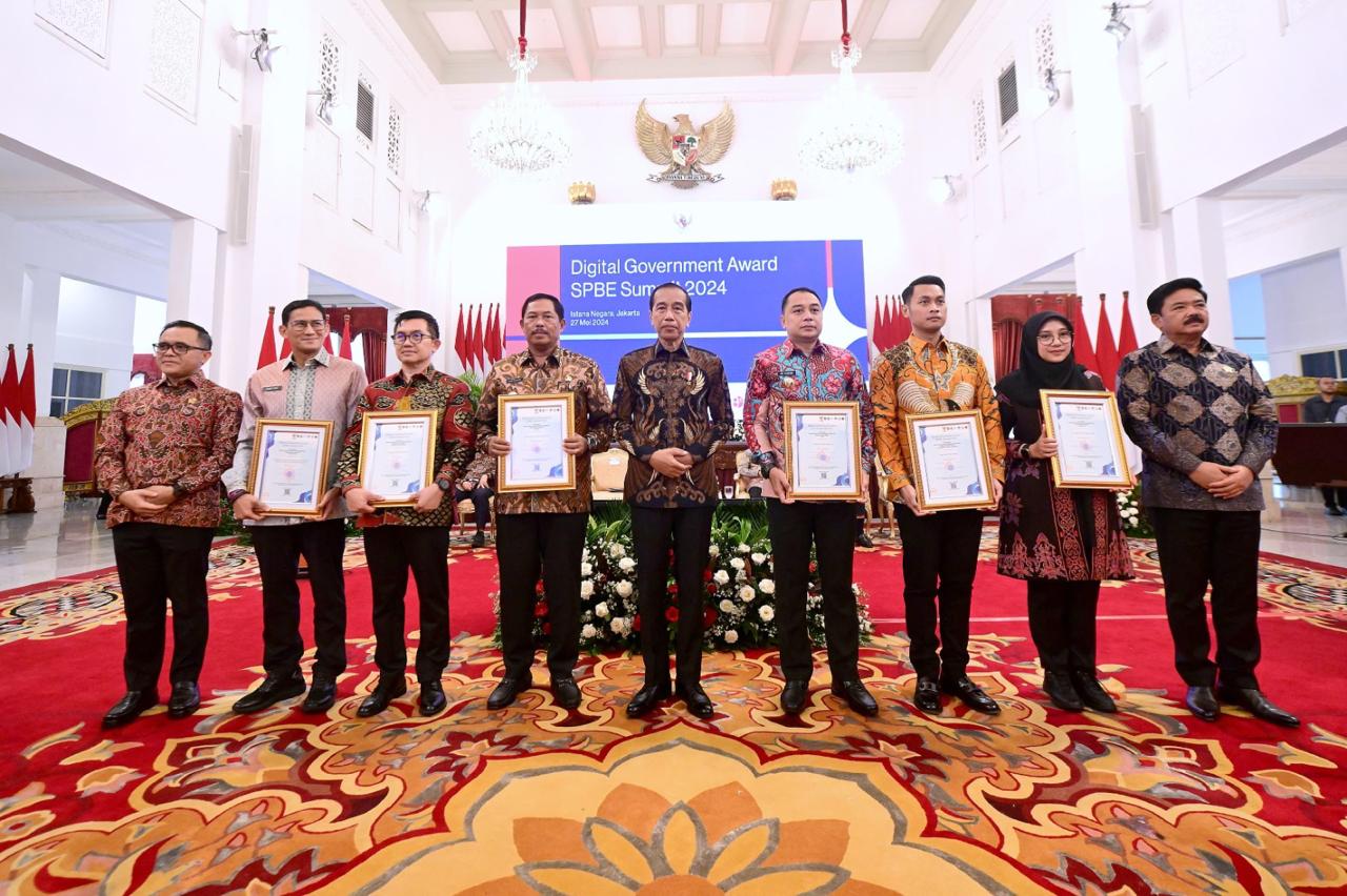 Siaran Pers Kemenparekraf Raih Penghargaan Digital Government Award