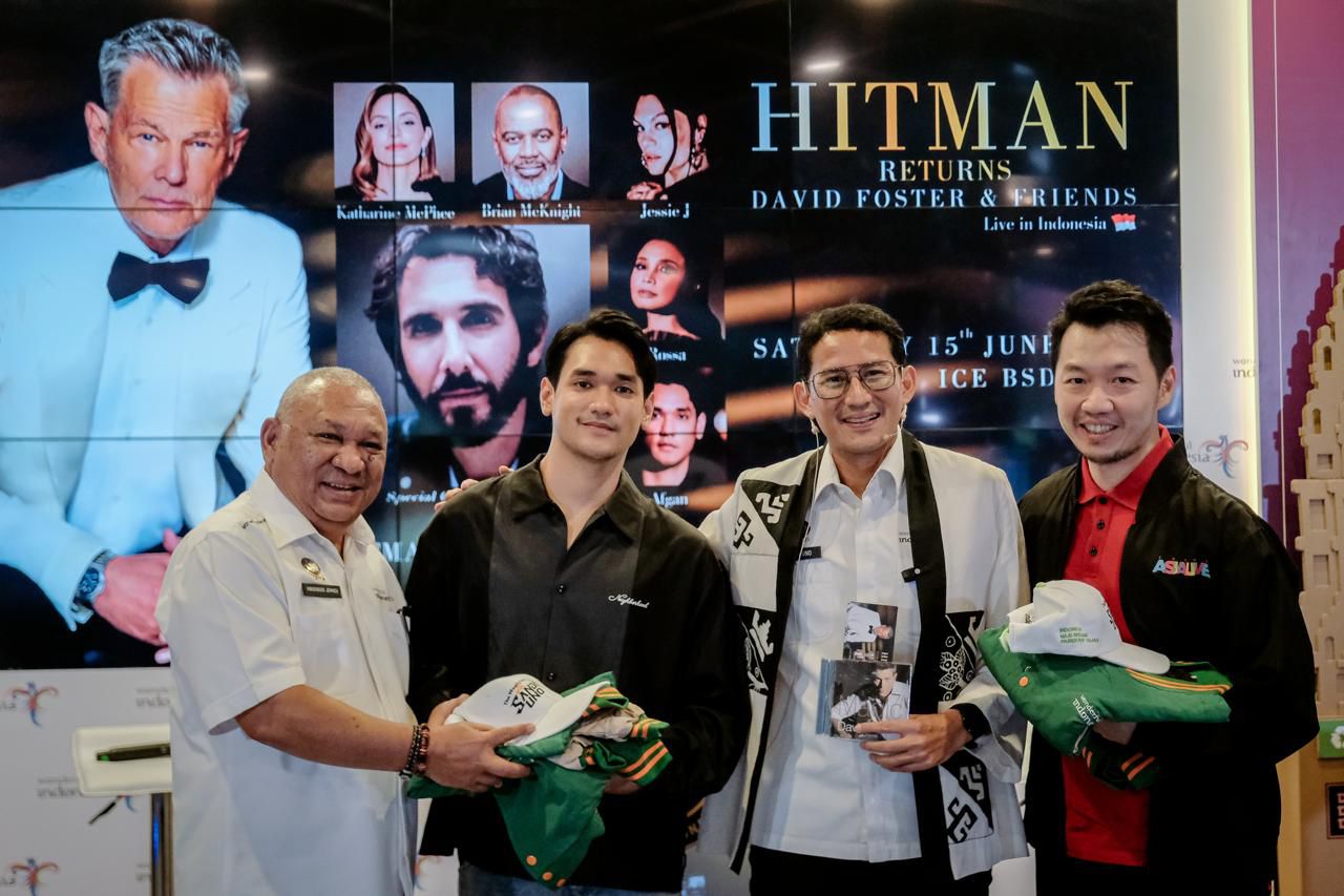 Siaran Pers Kemenparekraf Dukung Konser Hitman Returns David Foster