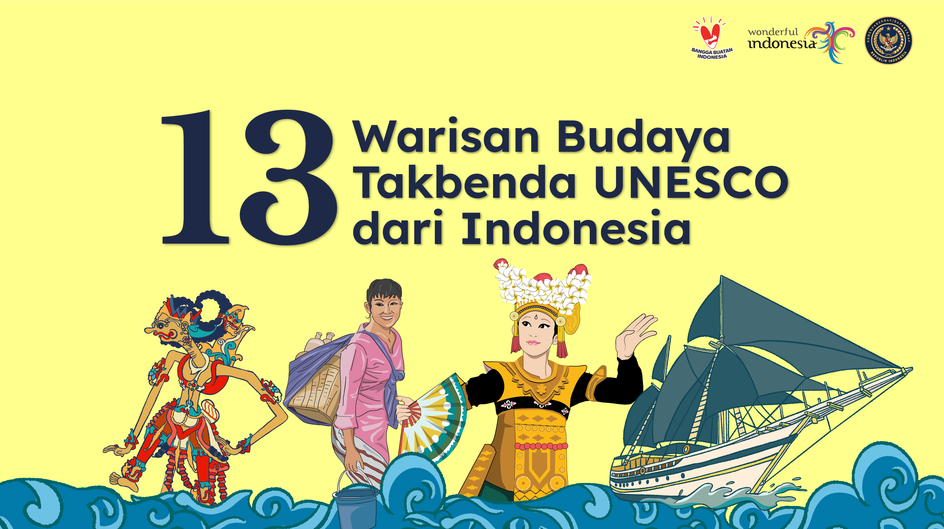 13 Warisan Budaya Takbenda UNESCO Dari Indonesia